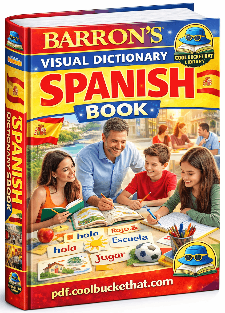 Barron’s Visual Dictionary Spanish Book